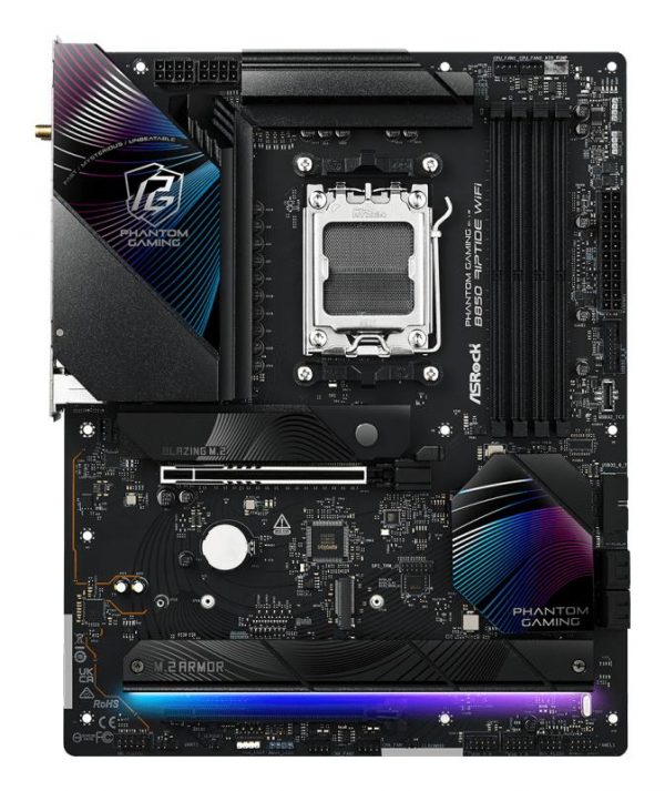 Placa de Baza ASROCK PHANTOM GAMING B850 RIPTIDE WIFI AM5 - imagine 10