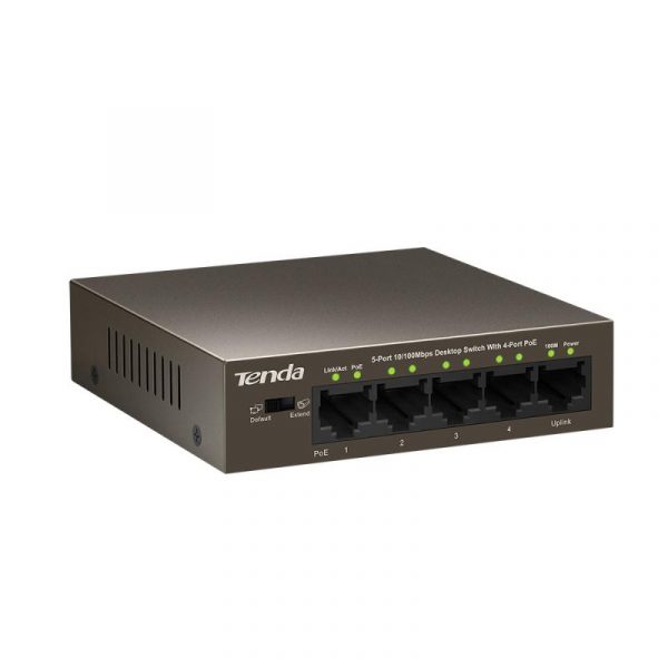 Switch TENDA TEF1105P-4-63W, 5 Port, 10/100 Mbps - imagine 6