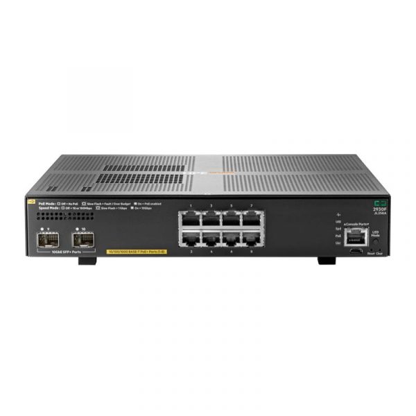 HPE Aruba Networking 2930F 8G PoE+ 2SFP+ Switch - imagine 6