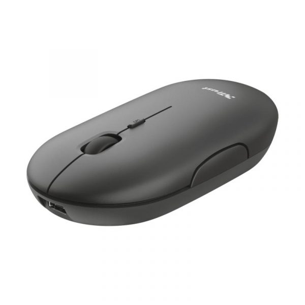 Mouse Trust Puck, Rechargeable Bluetooth, negru - imagine 6