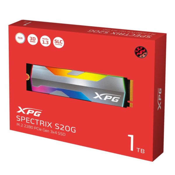 SSD Adata XPG SPECTRIX S20G, 500GB, M2 - imagine 7