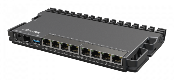 MIKROTIK, RB5009UG+S+IN Indoor router, Procesor: 350-1400 (auto) MHz 4 core, - imagine 4