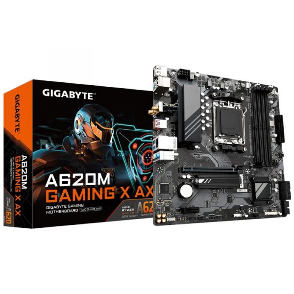 Placa de baza Gigabyte A620M GAMING X AX AM5 - imagine 14
