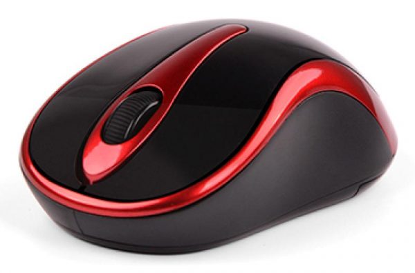 Mouse A4tech, wireless, 1000 dpi, butoane/scroll 3/1, negru/rosu - imagine 10