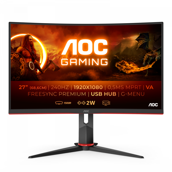 Monitor AOC 27" C27G2ZU/BK