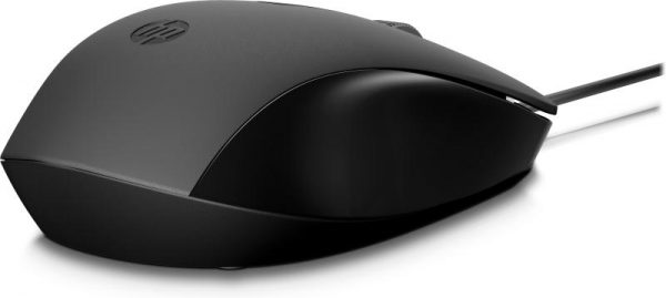 HP Mouse USB-A wired, black, 3 buttons, ambidextrous, up to - imagine 6