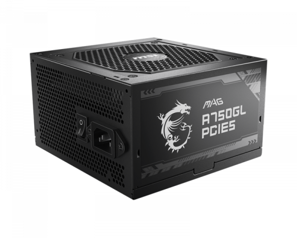 Sursa MSI MAG A750GL PCIE5 750W, Active PFC, fan size - imagine 4