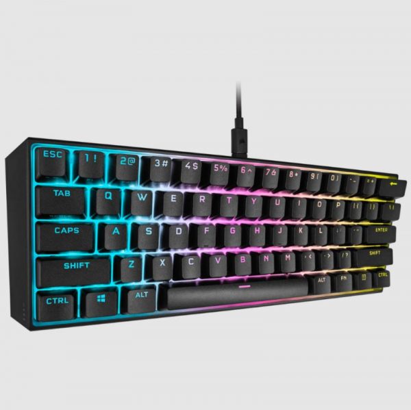 CORSAIR K65 RGB MINI 60% mecanica, negru  Full Key - imagine 12