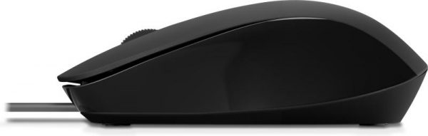 HP Mouse USB-A wired, black, 3 buttons, ambidextrous, up to - imagine 10