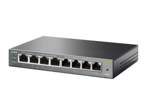Switch TP-LINK TL-SG108PE, 8 port, 10/100/1000 Mbps - imagine 6