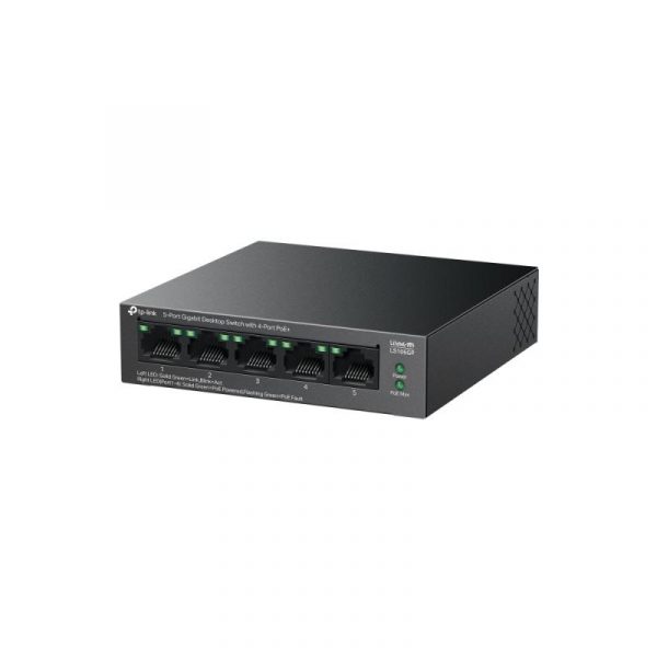 "5-Port Gigabit Desktop Switch with  4-Port PoE+ PORT: 4× - imagine 8