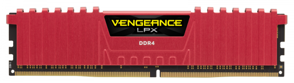 Memorie RAM Corsair Vengeance LPX Red 8GB DDR4 2666MHz CL16 - imagine 4