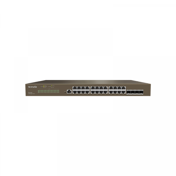 Switch Tenda TEG3328F, 24 port, 10/100/1000 Mbps - imagine 3