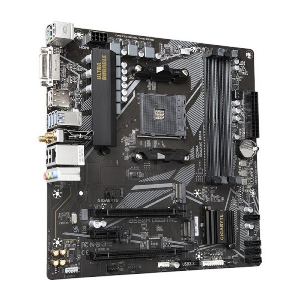 Placa de baza Gigabyte B550M DS3H AC AM4 - imagine 8