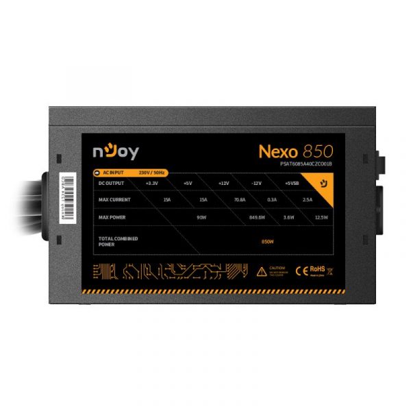 Sursa NJOY NEXO 850W 80+ GOLD - imagine 13