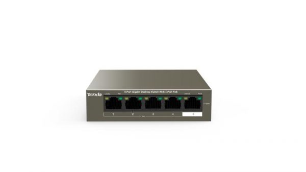 Switch Tenda TEG1105P-4-63W, 5 port, 10/100/1000 Mbps - imagine 5