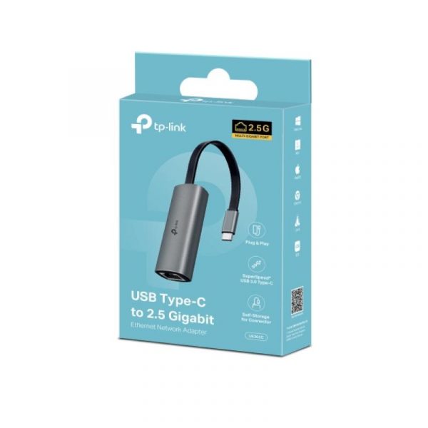 USB 3.0 Type-C to 2.5 Gigabit Ethernet Network Adapter SPEC: - imagine 5