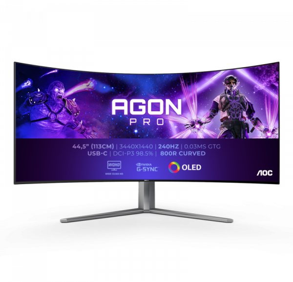 Monitor AOC 44.5" AG456UCZD - imagine 3
