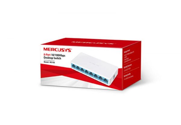Switch Mercusys MS108, 8 Port, 10/100 Mbps - imagine 5