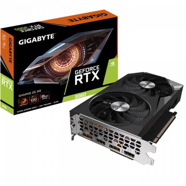 Placa video Gigabyte GeForce RTX 3060 GAMING OC 8G - imagine 8