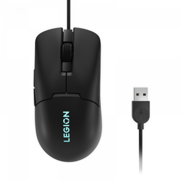 Mouse Gaming LENOVO Legion M300s RGB, 8000 dpi, negru - imagine 15