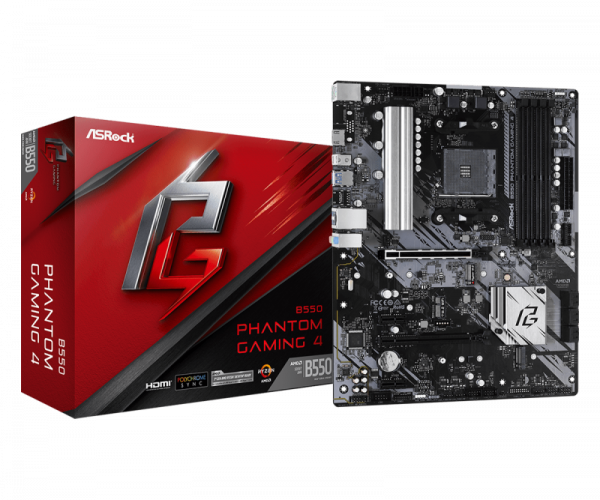Placa de baza AsRock B550 Phantom Gaming 4 AM4 - imagine 7