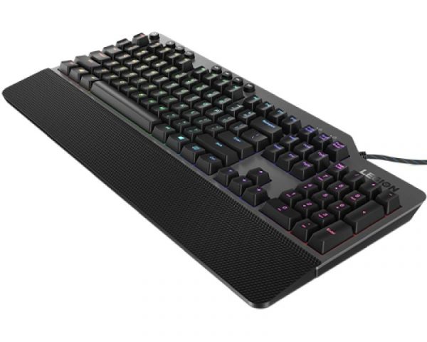 Tastatura gaming mecanica Lenovo Legion K500, iluminare RGB, switch Red, - imagine 7