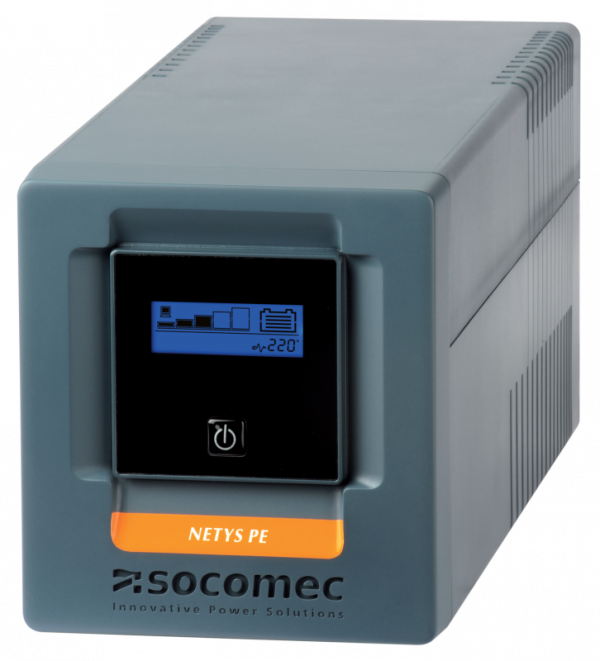 NeTYS PE 1000VA/600W 230V 50/60Hz BATTERY INCLUDED WITH AVR, STEPWAVE,LCD - imagine 3