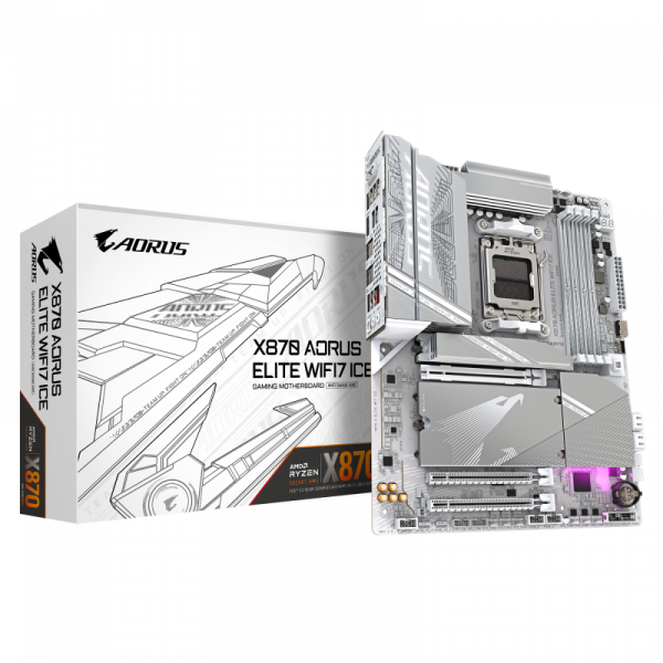 Placa de Baza GIGABYTE X870 AORUS ELITE WIFI7 ICE AM5 - imagine 7