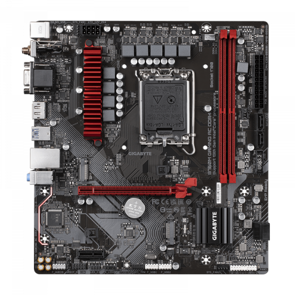 Placa de baza GIGABYTE B760M GAMING AC DDR4, LGA 1700 - imagine 5