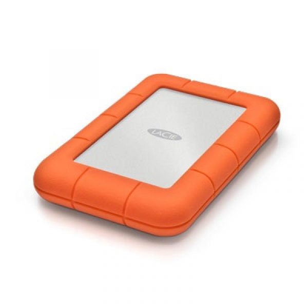 HDD Extern LaCie Rugged Mini, 5TB, Portocaliu, USB 3.0 - imagine 3