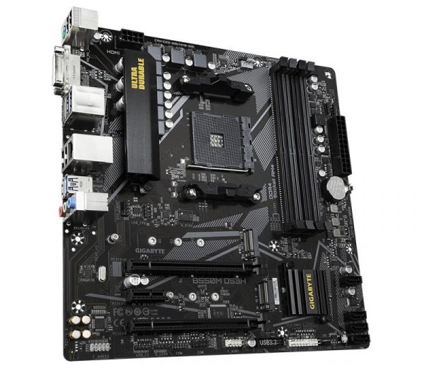 Placa de baza Gigabyte B550M DS3H, Socket AM4 - imagine 8