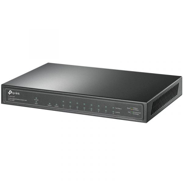 Switch TP-Link TL-SG1210P, 10 port, 10/100/1000Mbps - imagine 6