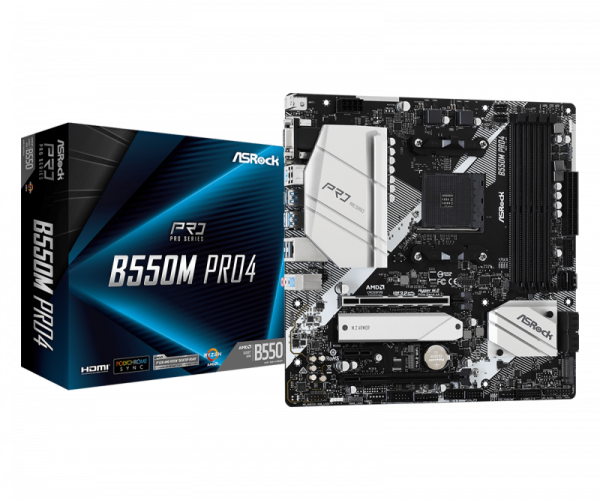 Placa de baza ASRock B550M PRO4, Socket AM4 - imagine 5