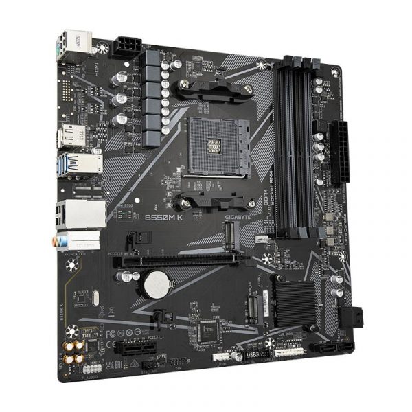 Placa de baza Gigabyte B550M K AM4 DDR4 - imagine 9