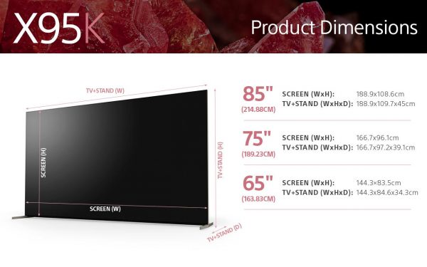 Televizor, Sony, Seria X95K, XR65X95KAEP, 2022, 65" - 164CM, LED, - imagine 8