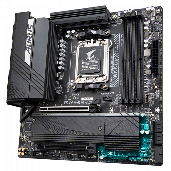 Placa de baza Gigabyte B650M AORUS ELITE AX AM5 - imagine 6