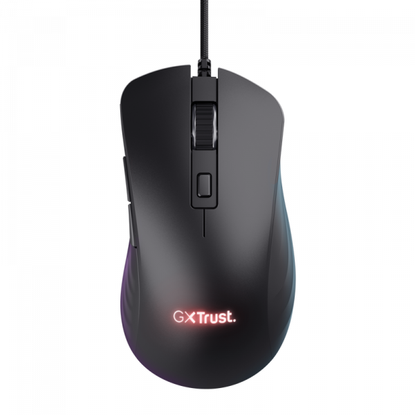 Mouse Trust GXT924 YBAR+ 25600 DPI, negru