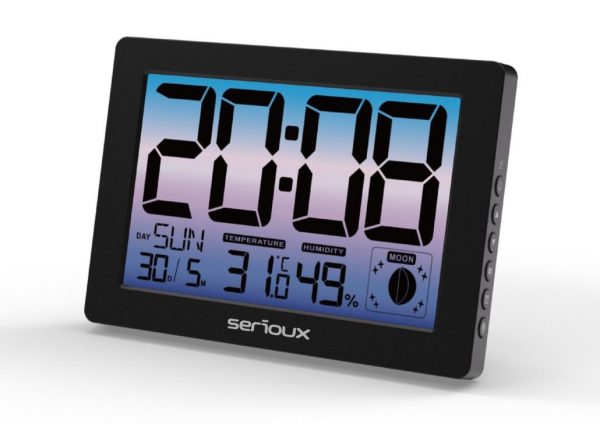 Ceas termometru higometru de camera TH86145,  caracteristici: temperatura interioară, - imagine 4