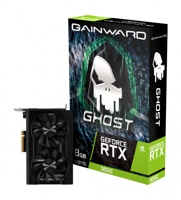 Placa video Gainward GeForce RTX 3050 Ghost 8GB, GDDR6, 128BIT,
