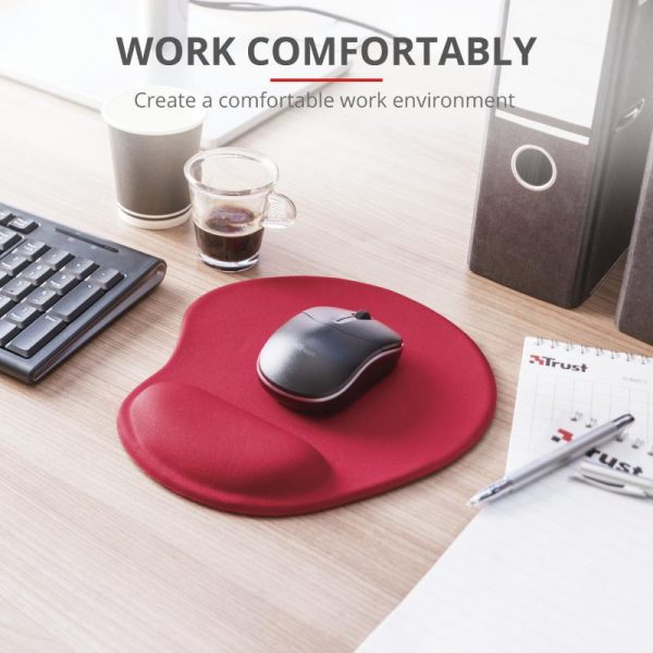 Mouse pad Trust BigFoot Mouse Pad, Small, red - imagine 3