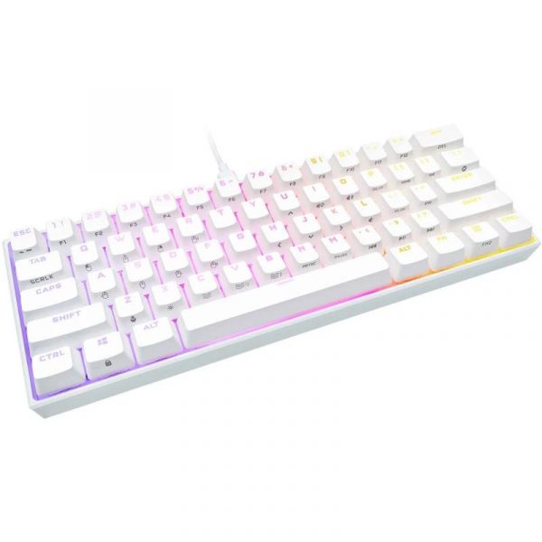CORSAIR K65 MINI 60% mecanica, alb  Full Key (NKRO) - imagine 4