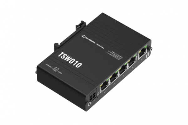 TELTONIKA INDUSTRIAL 5PORT SWITCH TSW010, Interfata: 5 x ETH port, - imagine 3