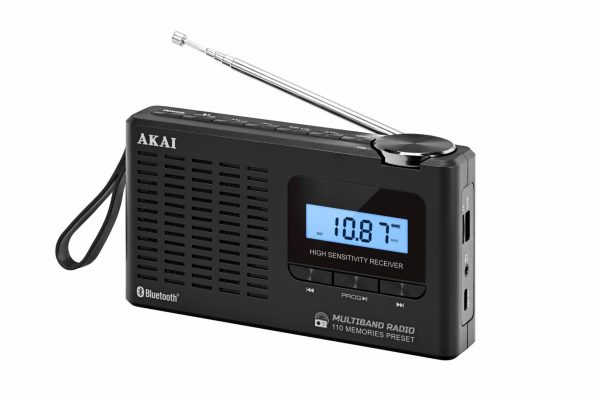 Radio cu ceas Akai APR-600 cu baterii 3x AAA, bluetooth - imagine 7