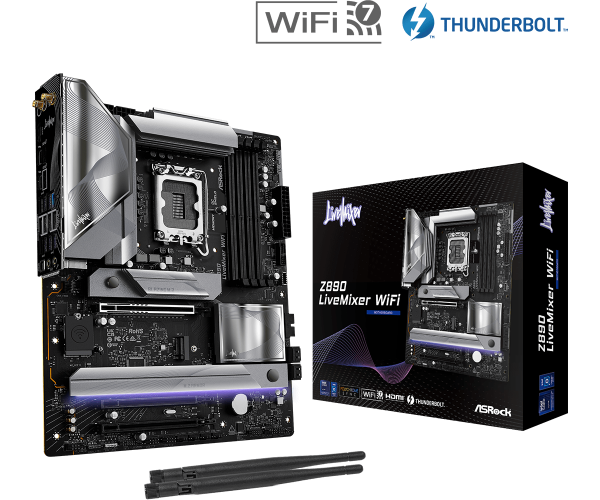 Placa de Baza ASROCK Z890 LIVEMIXER WIFI LGA1851