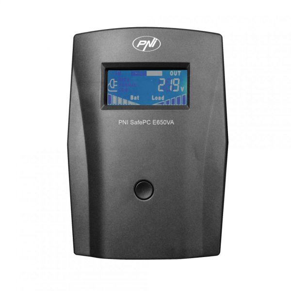 UPS PNI SafePC E650VA, putere 390W, 1.8A, iesire 2 x - imagine 3
