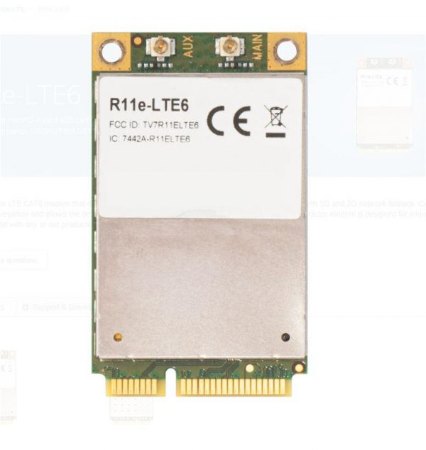 MIKROTIK RBLHGGR&R11E-LTE6 KIT Modem, Procesor: 800Mhz,256Mb RAM ,16Mb Flash,