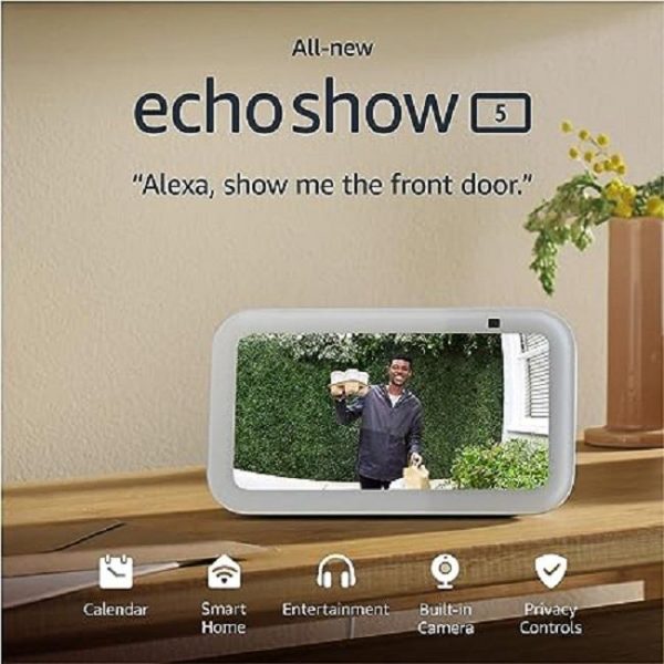 Amazon Echo Show 5 (3rd Gen, 2023 release) - Glacier - imagine 3