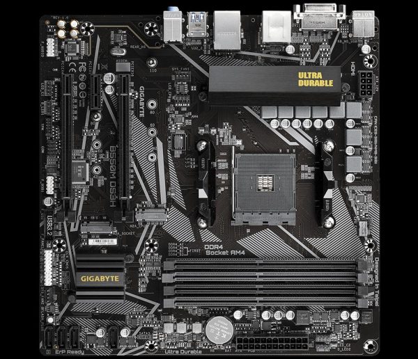 Placa de baza Gigabyte B550M DS3H, Socket AM4