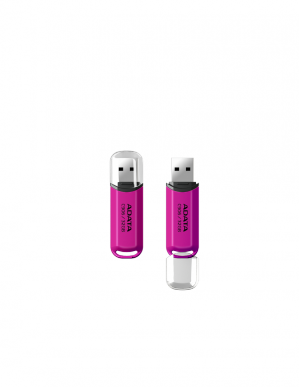 Memorie USB Flash Drive Adata C906, 32GB USB 2.0 Pink - imagine 3